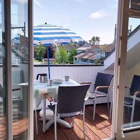 Duenenpark - Komfort Mit 1 Schlafzimmer Und Balkon Im Dachgeschoss 123 Apartman Binz